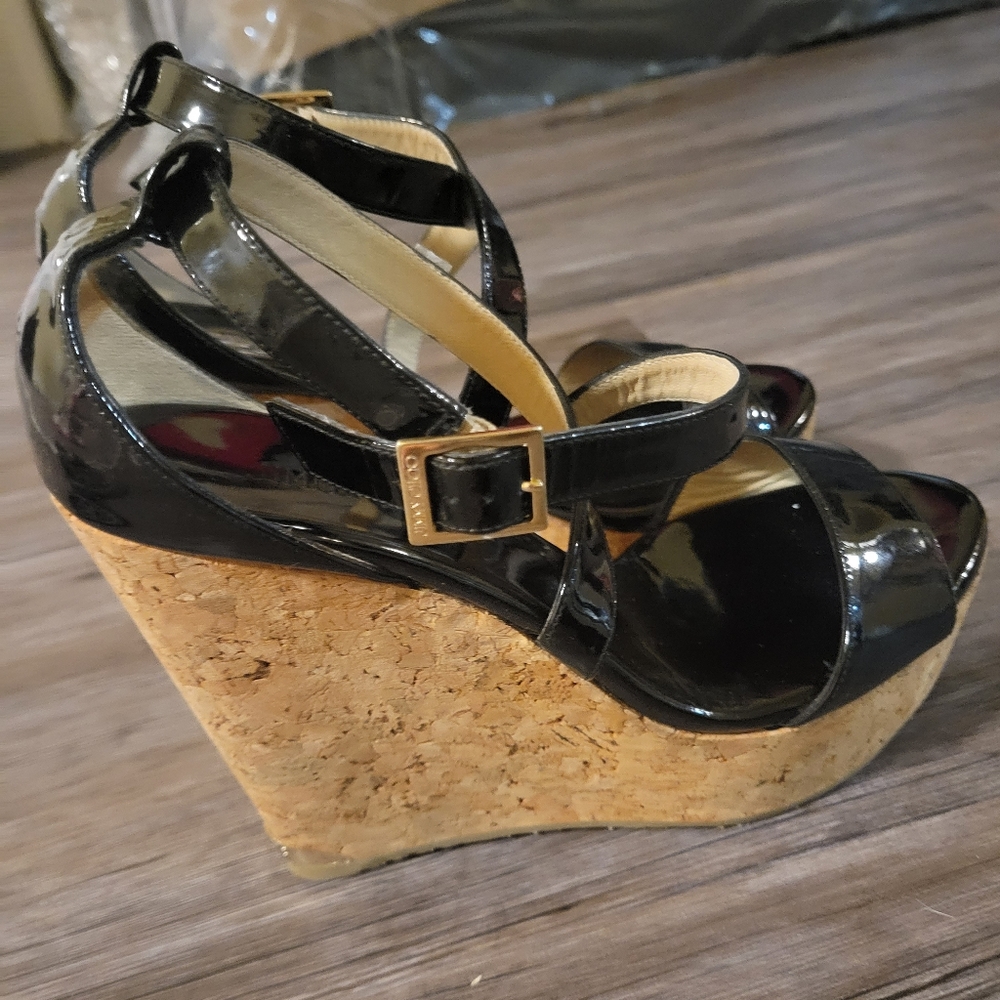 Jimmy Choo Cork Wedges Heels